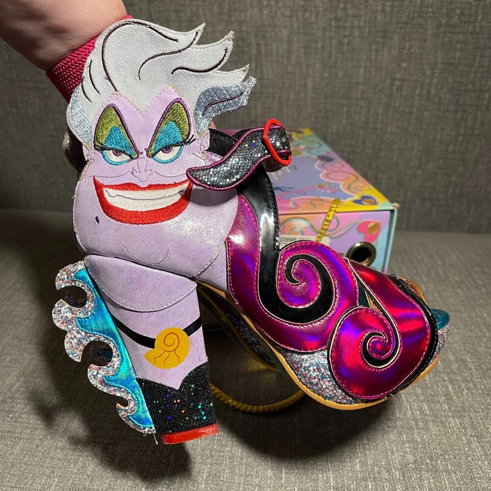 Irregular Choice x Disney Princess Elegant Evil Ursula Heels 6.5